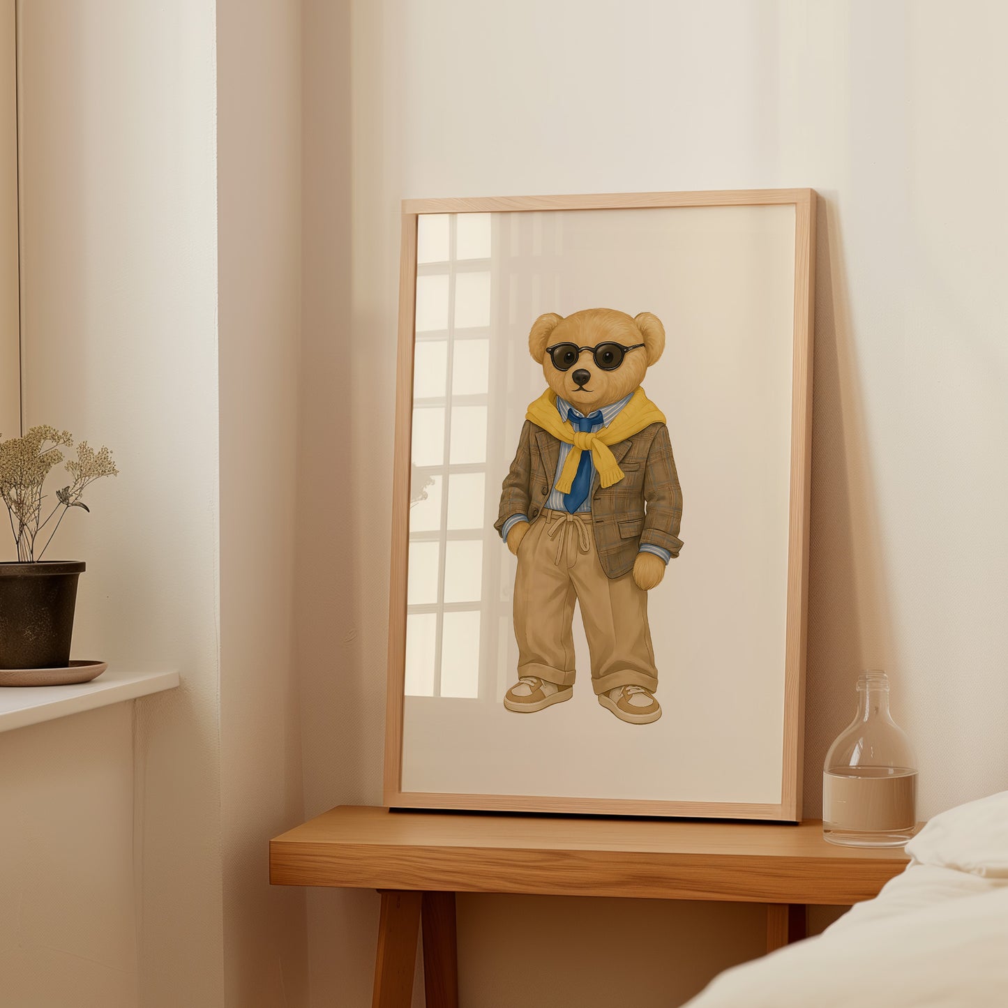 Style Bear Poster, Digital Download (D37)