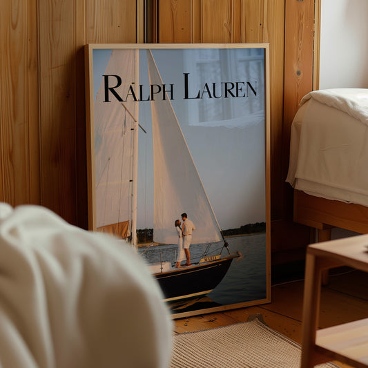 Nautical Sailing Wall Art, Yacht Decor