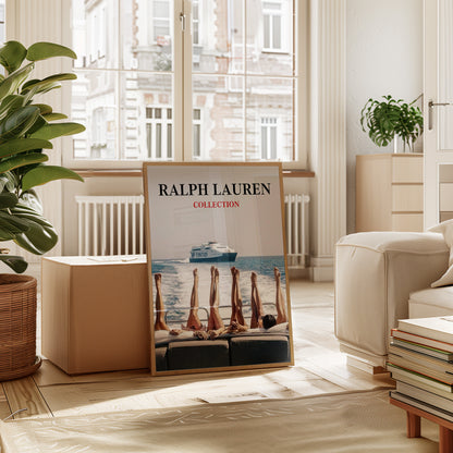 Mediterranean Yacht Summer Wall Art