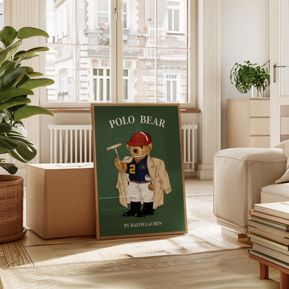 Preppy Bear Mascot Trio Set Posters