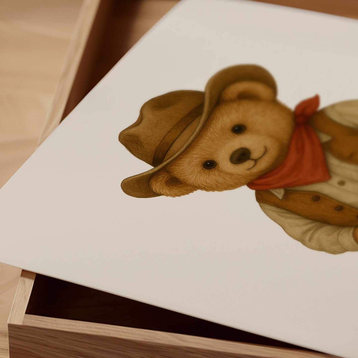 Texas Woman Bear Poster, Digital Download (D72)