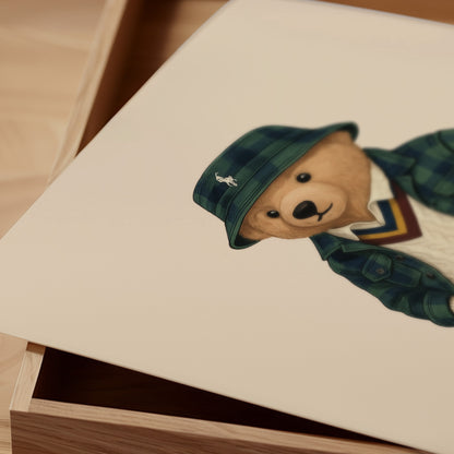 Classic Bear Poster, Digital Download (D351)