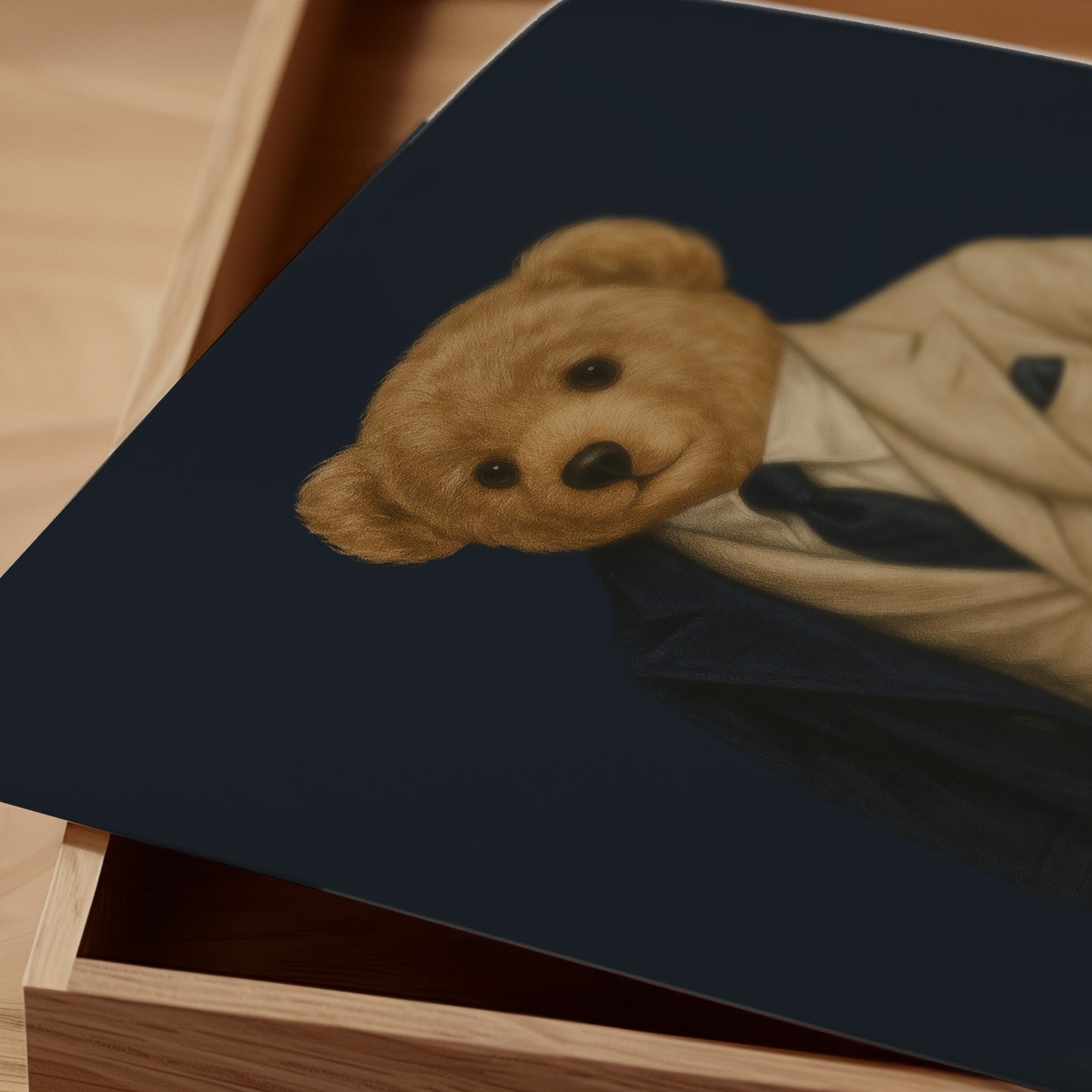 Luxury Bear Poster, Digital Download (D28)