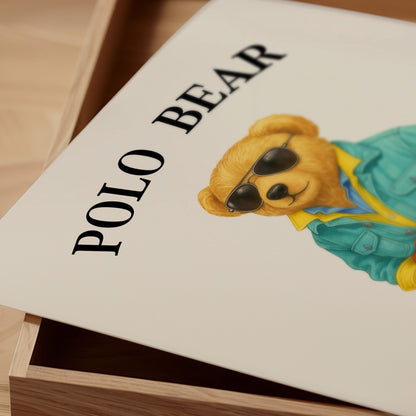 Preppy Bear Mascot Trio Set Posters