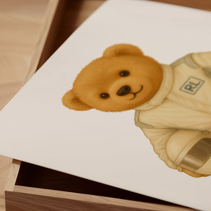 Sport Bear Poster, Digital Download (D24.1)