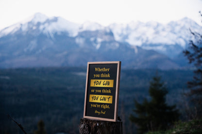 Henry Ford Quote Poster — Physical Poster (D05)