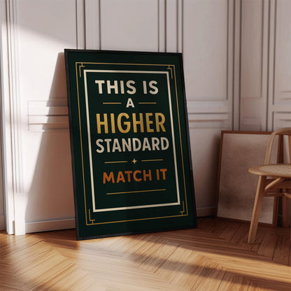 High Class Joint Poster, Funny Retro Wall Art – Digital Poster (G19)