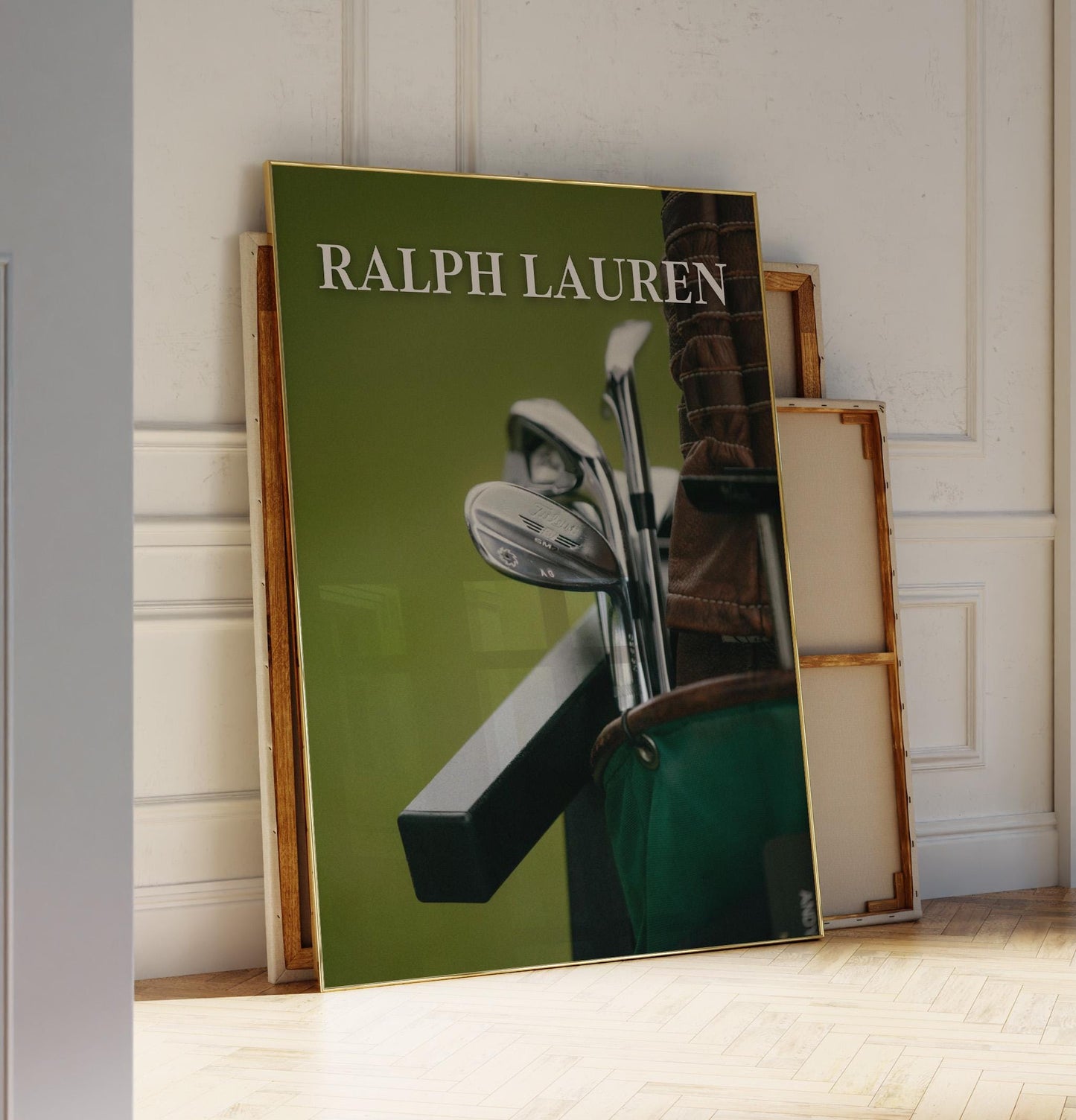 Golf Clubs Wall Art — Digital Poster (C220)