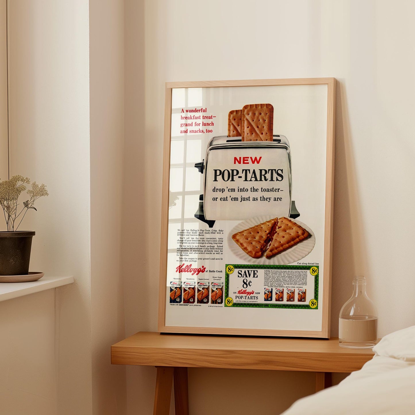 Kellogg’s Pop-Tarts Retro Breakfast Art – Digital Download D41