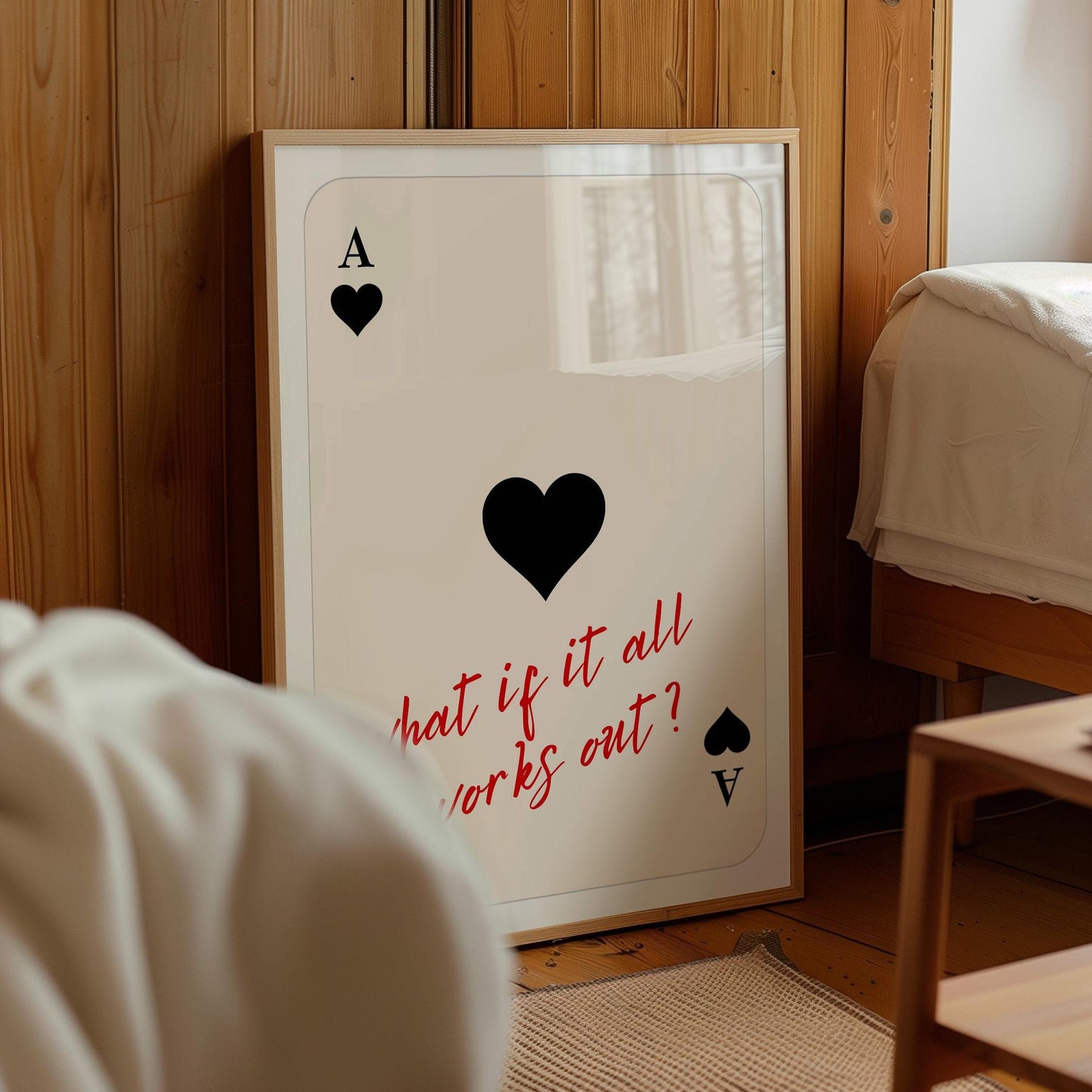 Ace of Hearts Poster - Digital Download B991