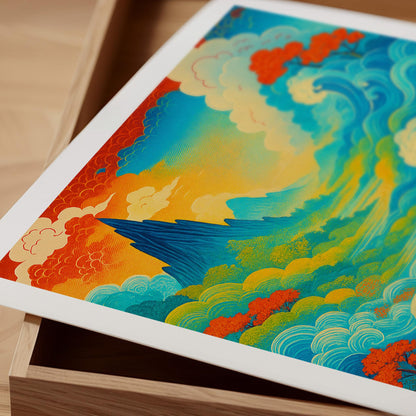 Japanese Whispers Poster, Japandi Wall Art – Digital Poster D61