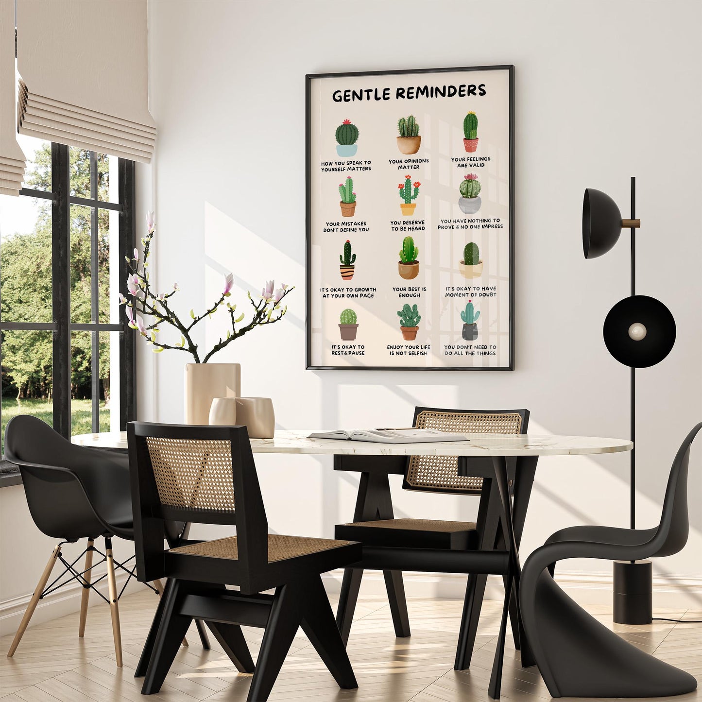 Gentle Reminders, Therapy Wall Art – Digital Poster (A41)