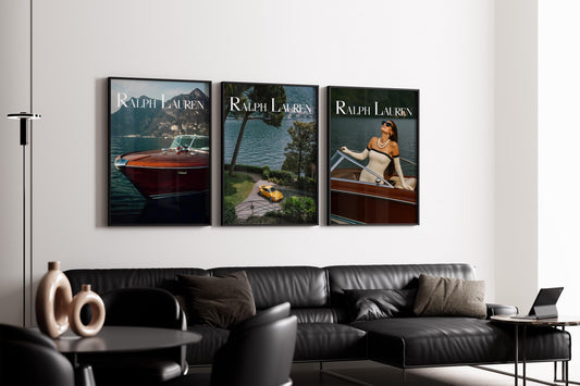 Fashion Magazine Lxury Set, Set of 3 — Digital Posters (D44)