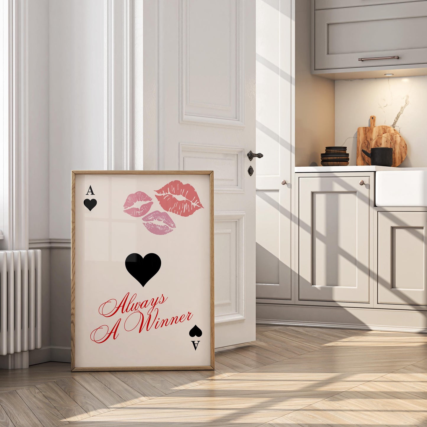 Always a Winner, Card Poster - Digital Download B109