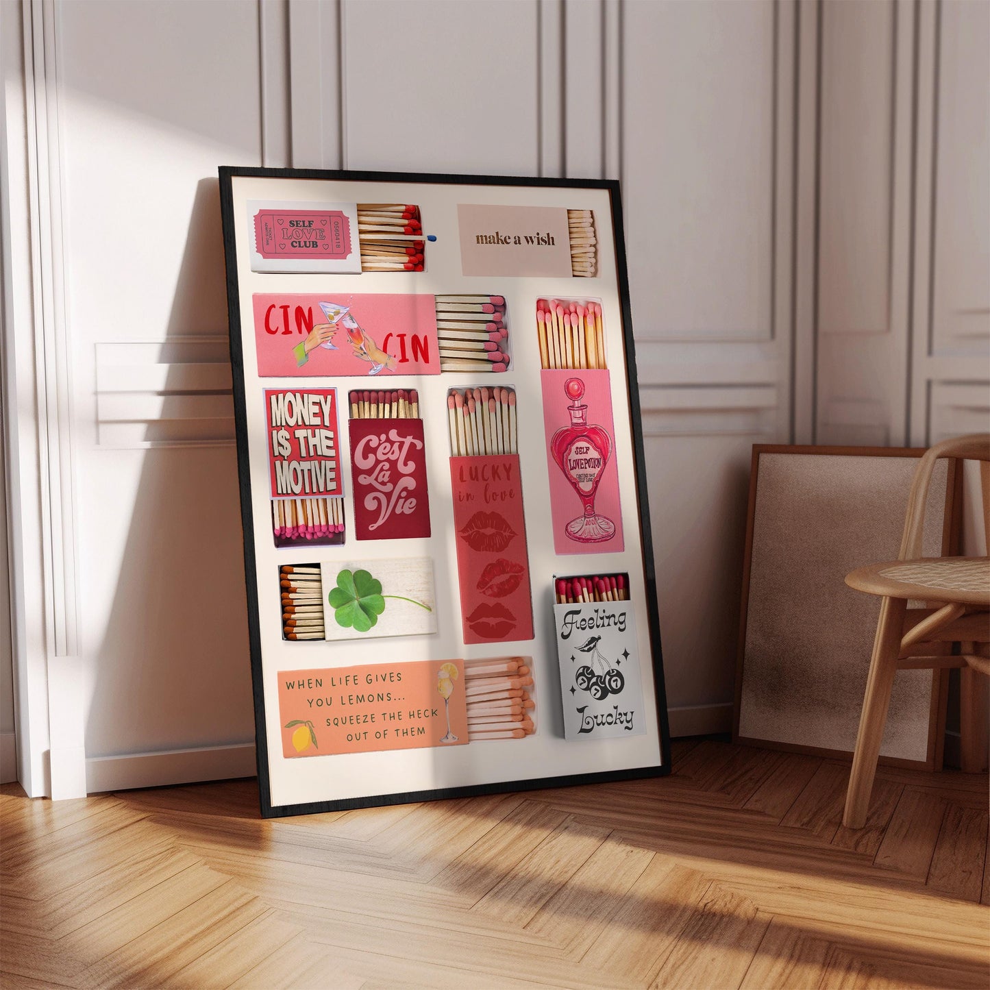 Luxury Matchbox Poster - Digital Download D1042