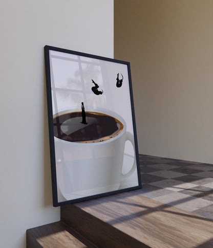 Coffee Poster, Kitchen Art – Digital Download A7