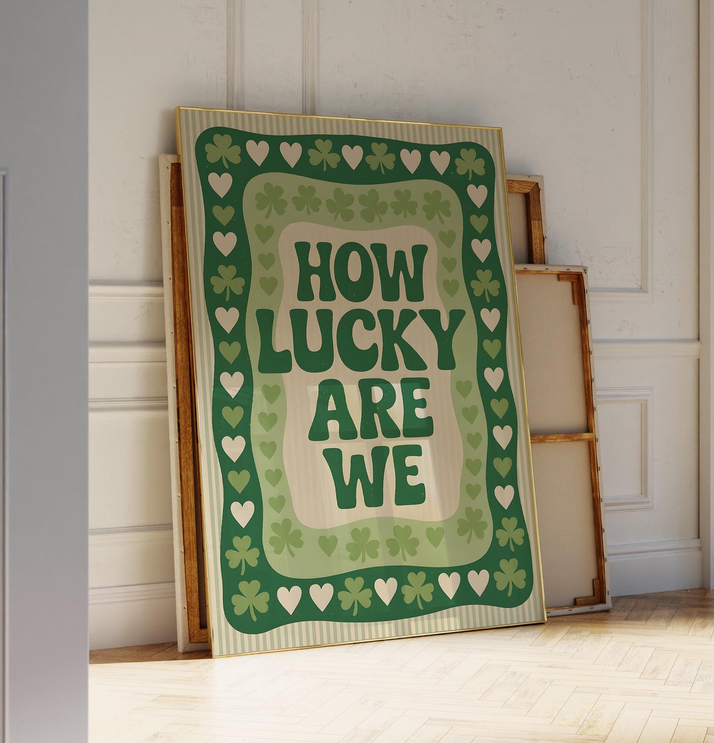 How Lucky Are We Print - Digital Poster (D101)