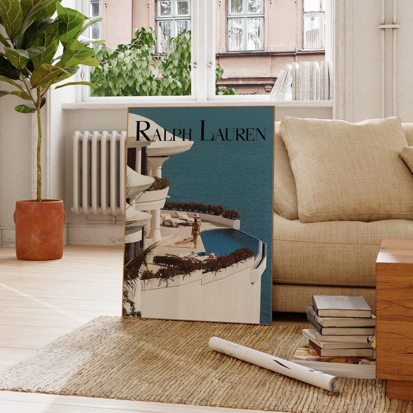 Luxury Ocean Poster - Digital Poster C218