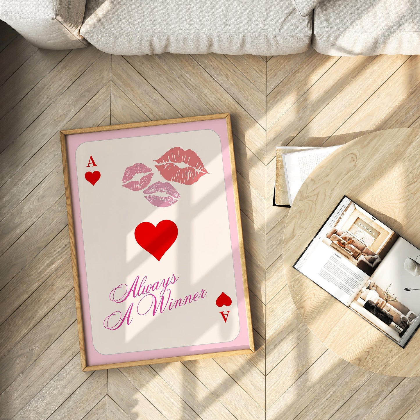 Always a Winner - Card Poster – Digital Download B108