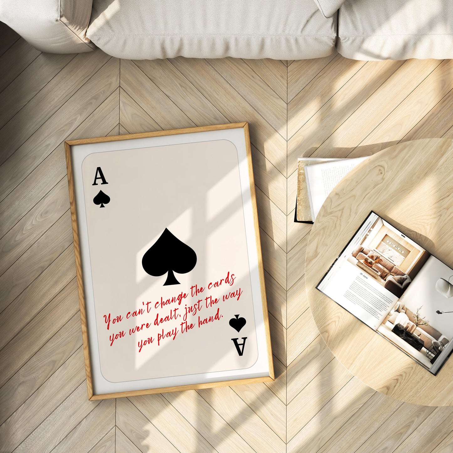 Ace of Spades Wall Art - Digital Download - C148