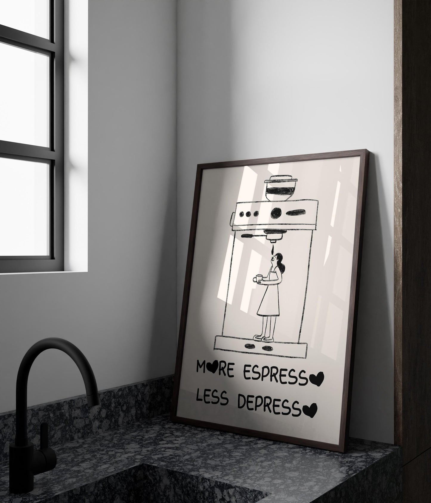 Funny Coffee Poster – Digital Download A21
