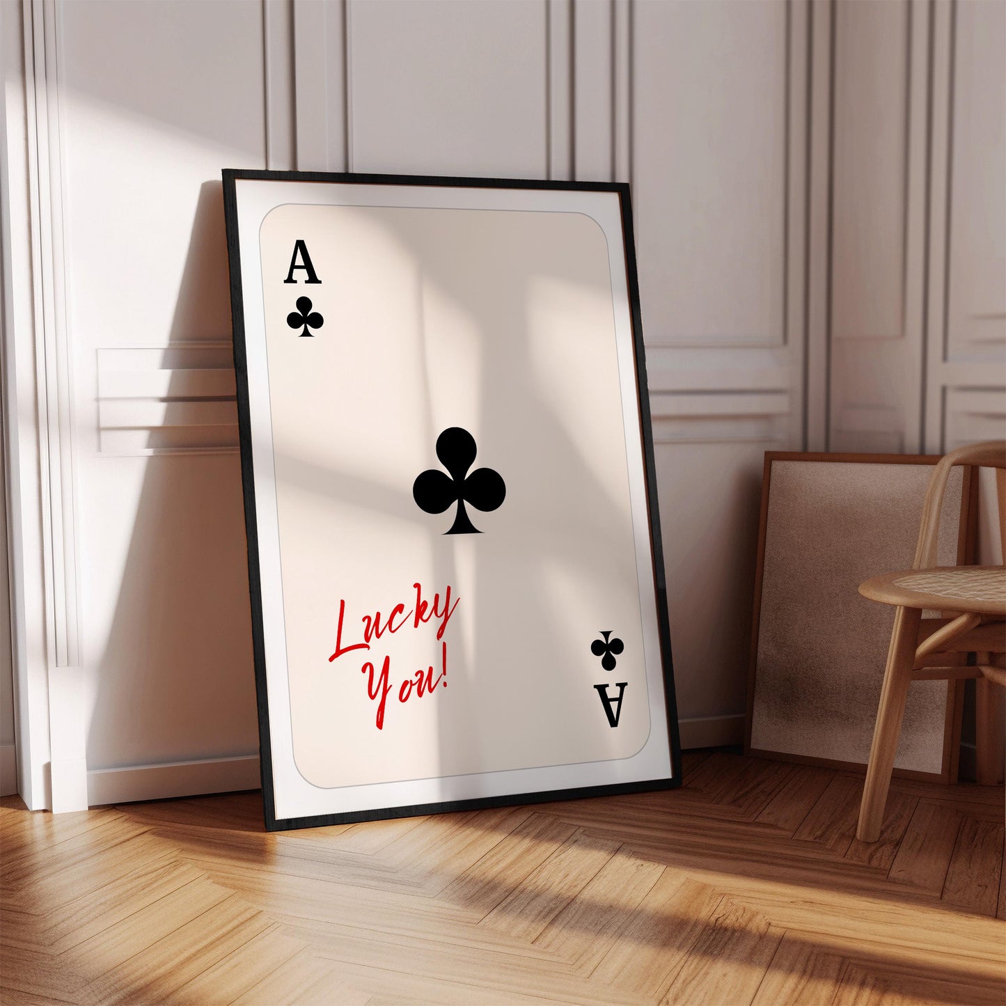 Ace of Clubs ‘Lucky You’ Poster – Digital Download - B116