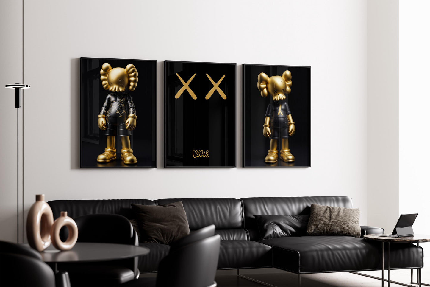 RICH SET KAWS (Set of 3) — Digital Poster (G01)