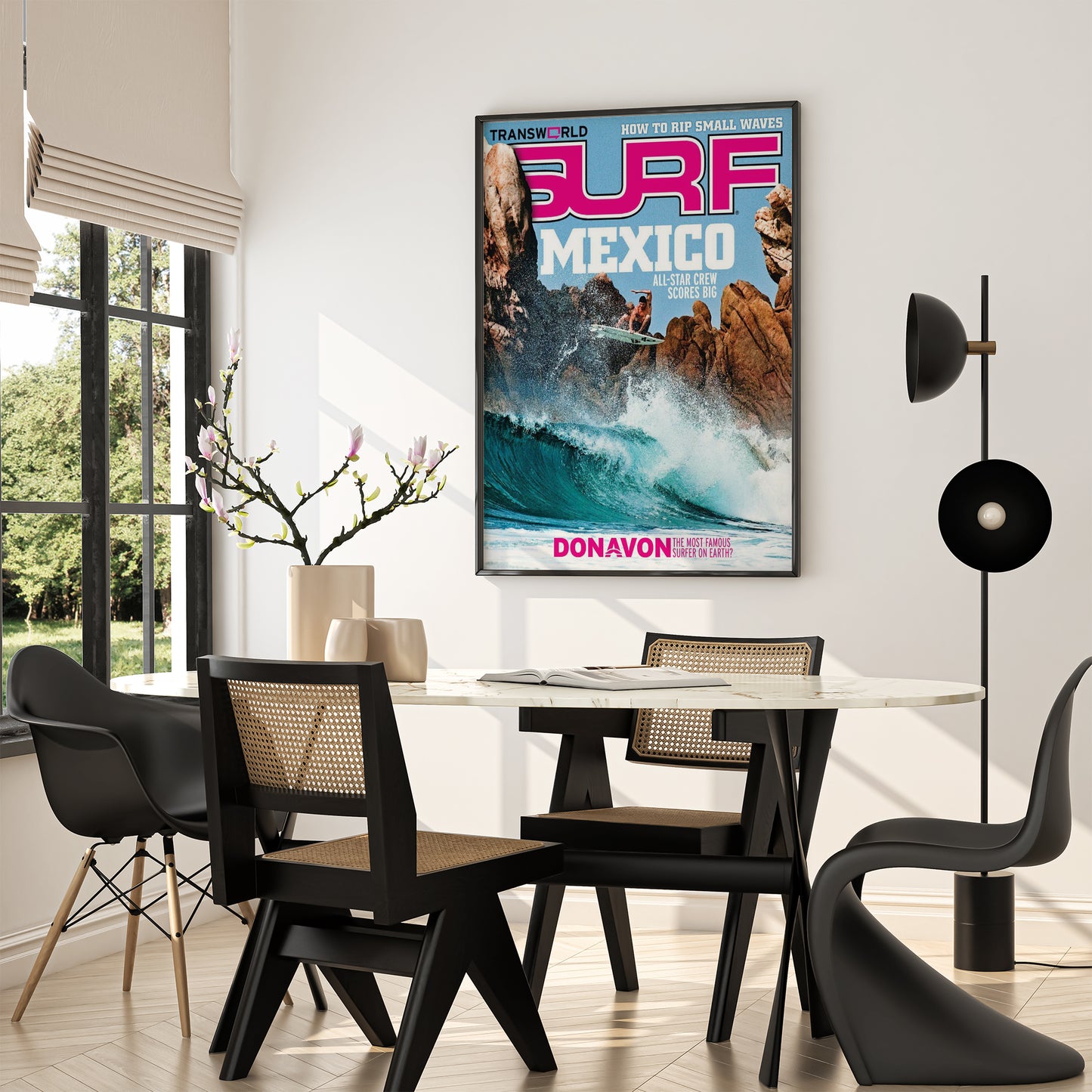 Surf Mexico Magazine Poster