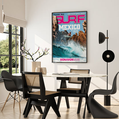 Surf Mexico Magazine Poster