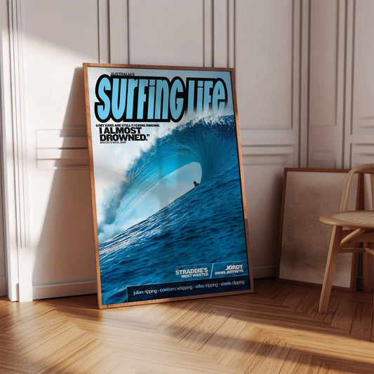 Australian Surf Magazine Poster