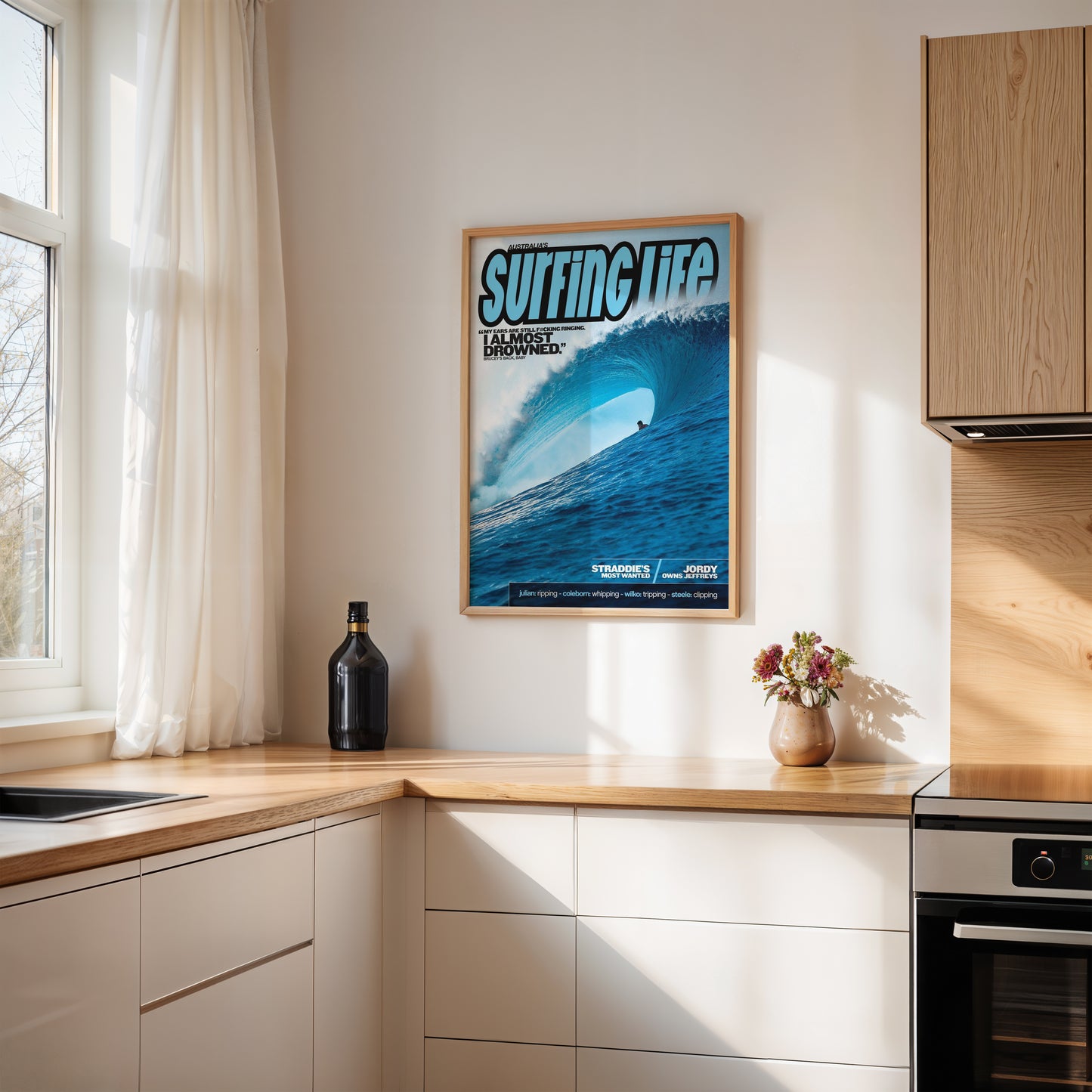 Australian Surf Magazine Poster